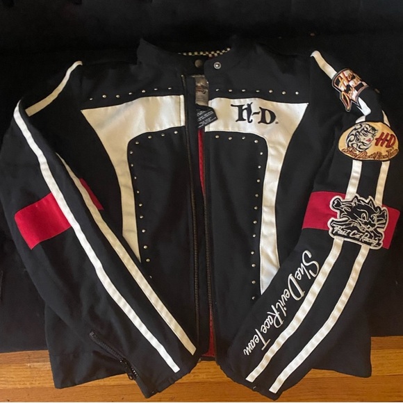 Women's Harley-Davidson She Devil Racing Team Riding Jacket-Size extra small - Picture 1 of 5